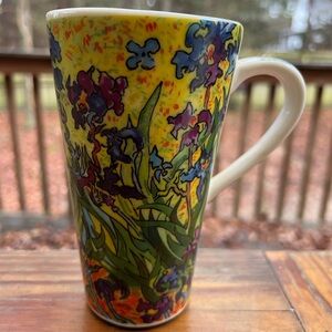 Vincent Van Gogh Irises, Iris Chaleur Master Impressionists Travel Ceramic Mug